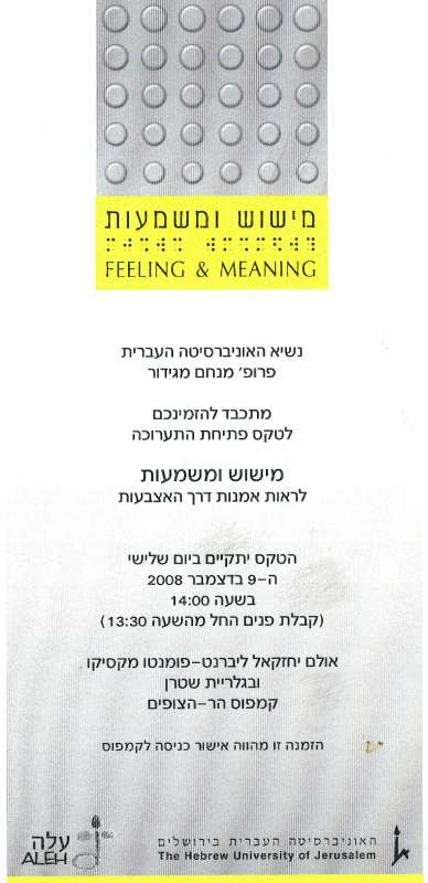 Feeling and Meaning